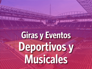 Viajes a Giras y Eventos Deportivos